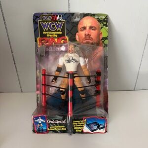 WCW/NWO GOLDBERG 1999 Ring Fighters ToyBiz Wrestling Action Figure Sealed
